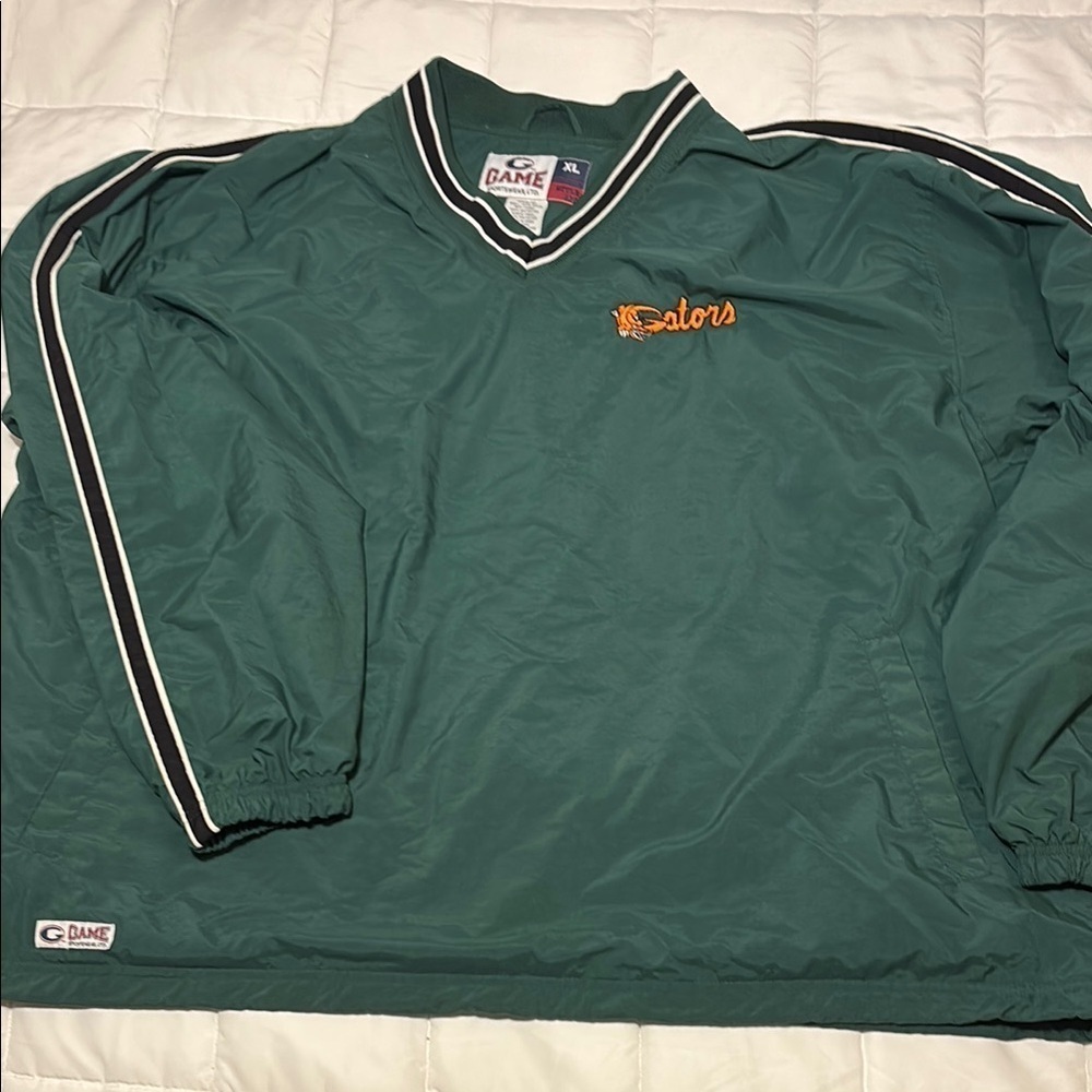 University of Florida Gators Green Pullover V-Neck Jacket